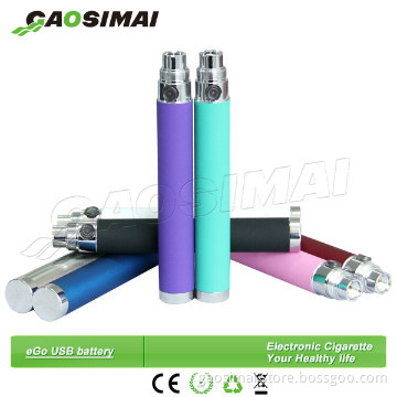 ego battery with USB passthrough china electronic cigarette